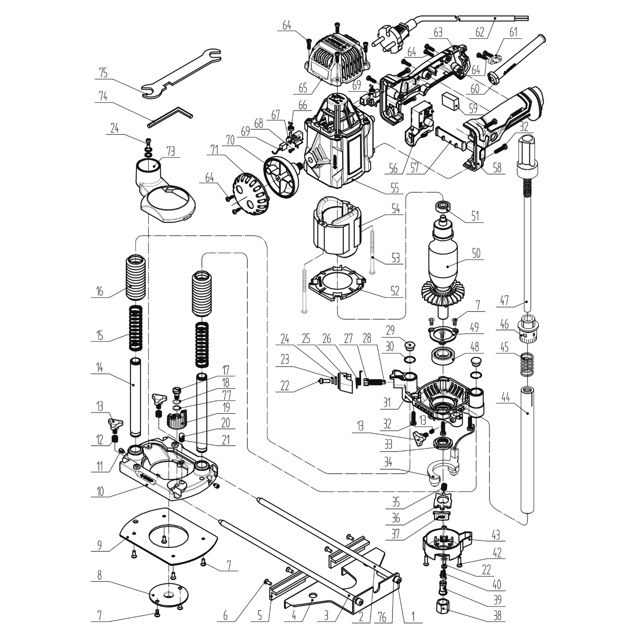 Фрезер универсальный ФМР-1200