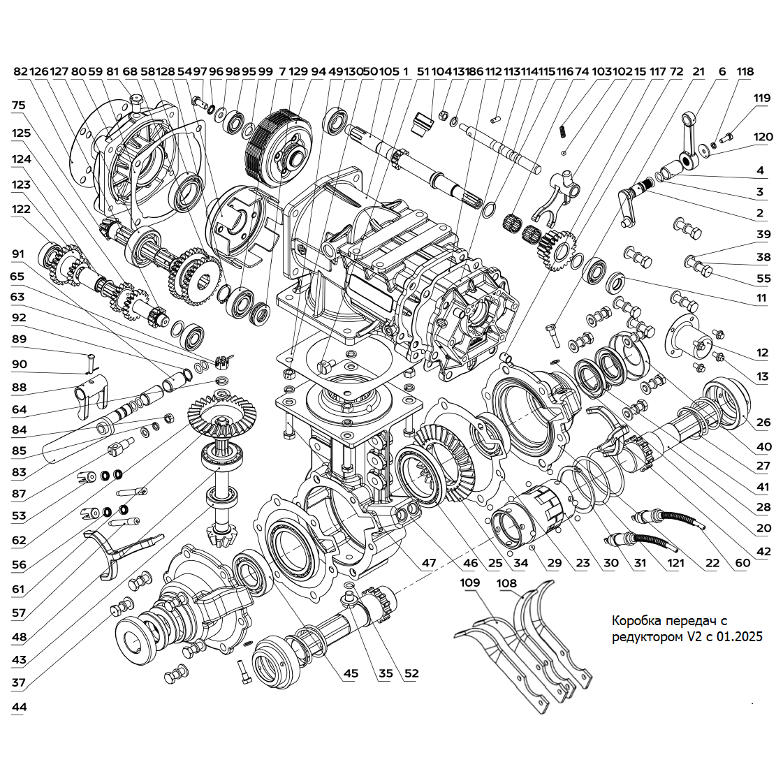 Мотоблок бензиновый с ВОМ МТШ-700