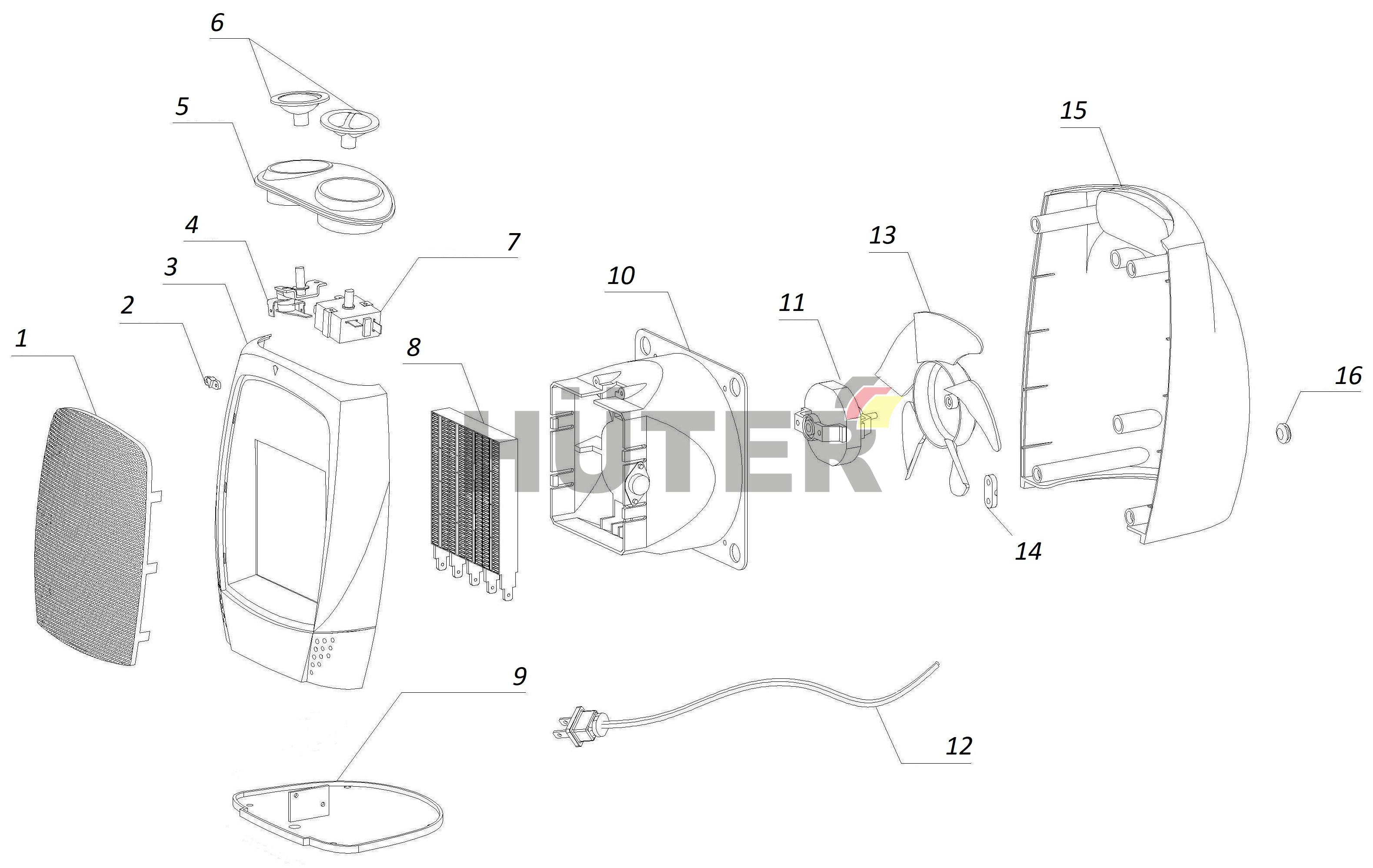 ТВК-1 (с LQV017)  ТВК-1800 Ресанта LQV 67/2/3