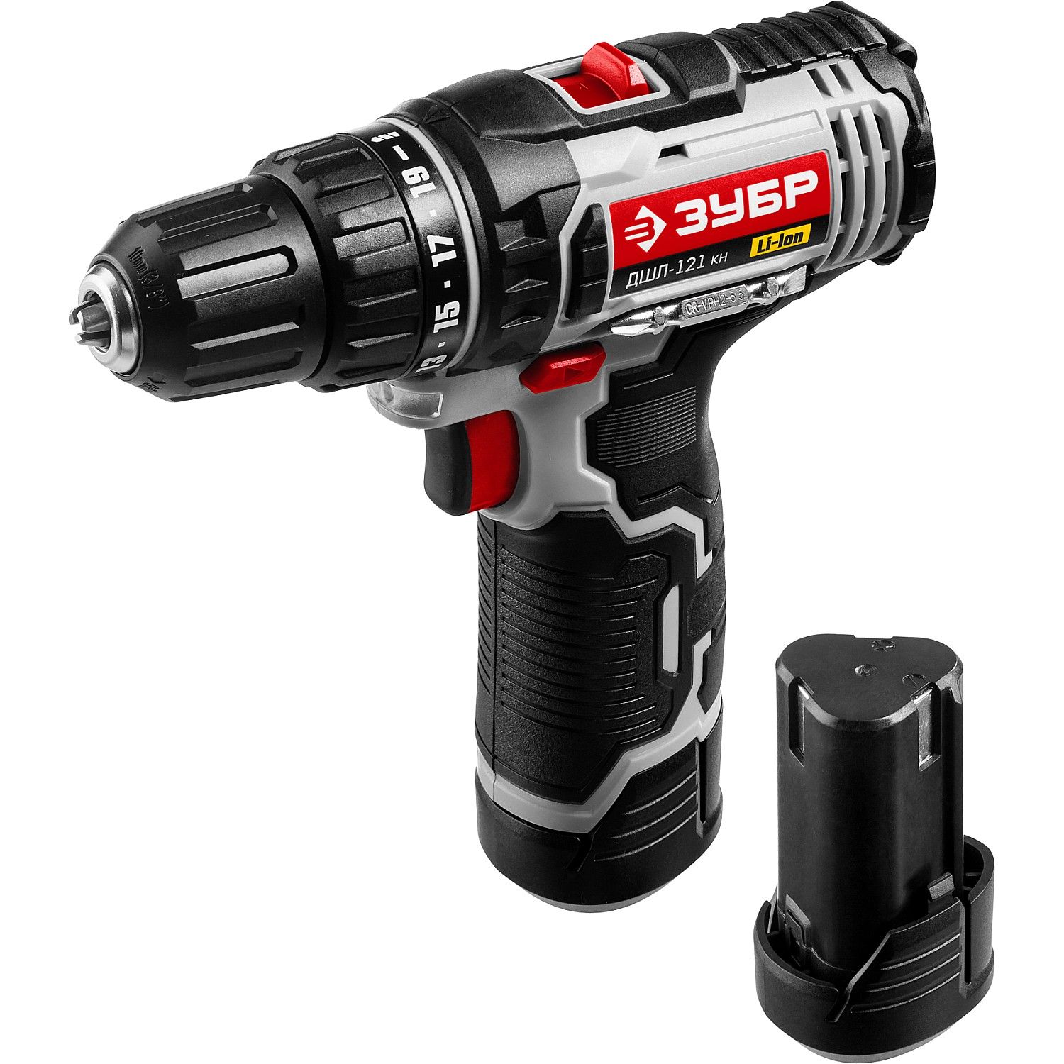 Дрель-шуруповерт, 2 АКБ (1.3 Ач), в кейсе ДШЛ-121 КН