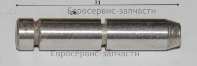 Ось шестерни маслоразбрызгивающей(gear shaft)