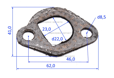 Прокладка глушителя