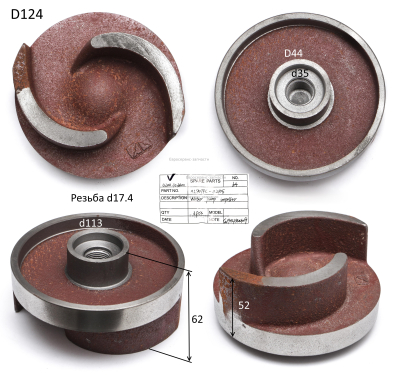 Колесо рабочее