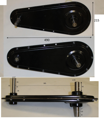 Редуктор в сборе. 201501002. КБ 70.72