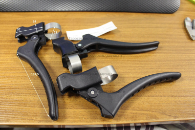 Рычаг сцепления заднего хода. Пластик. 804063. КБ 503КМ (аналог 0400.130200, 0400.130201)