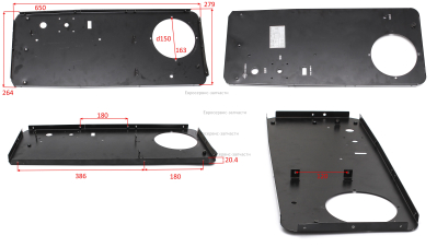 Корпус задний