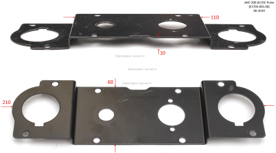 Пластина крепления