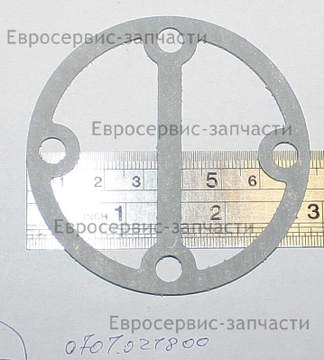 Прокладка головки цилиндра 63х73-4отвх7-42х42-перекладина