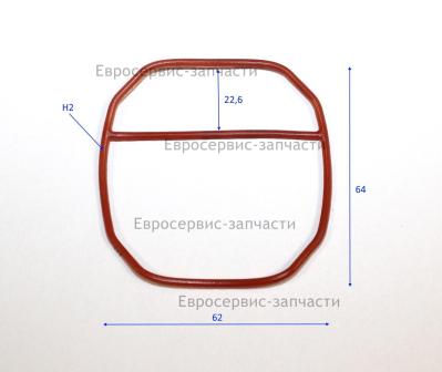 Уплотнительное кольцо головки блока цилиндров ALD-9L-027 КПБ 200/8М-В