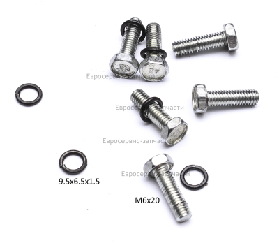 Винт M6х20 мм