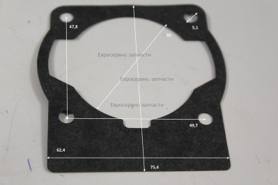 Прокладка цилиндра. T.BCB43-004. БТ 43.52. СМ. 0802.122800. 0802.085000