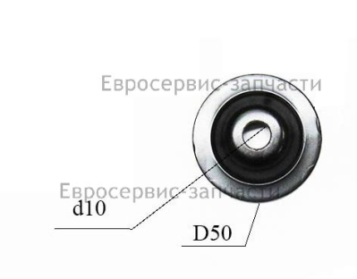 Пятка прижимная