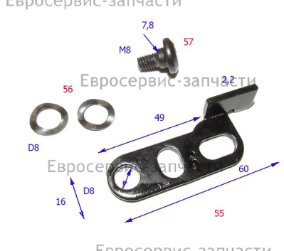 Пластина регулировки глубины пропила