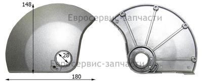 Кронштейн кожуха подвижного