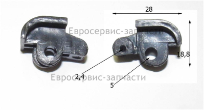 Кнопка самоконтрящаяся (правая)