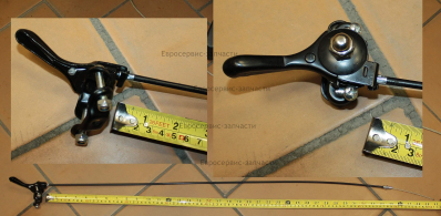 Рычаг газа в сб. с тросом. ПВТ 60.90.120БВЛ. СМ 1202.001940.1202.000250