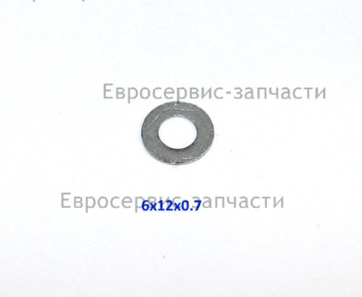 Шайба плоская 6х12х0,7 мм