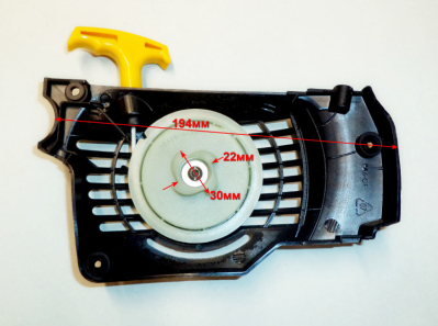 Стартер ручной для BS-40(126-130,143,144,147,148) SAF, TPW (с легким  стартом)