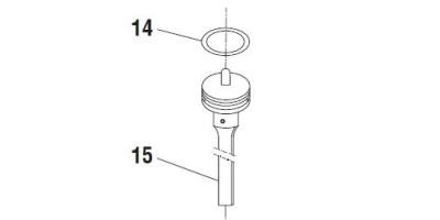 Поршень в сборе (EV 14.15)